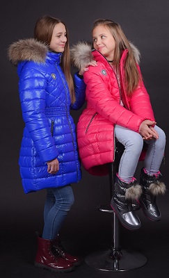 зимние пальто для девочек gnk фото